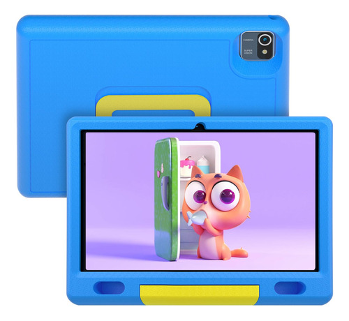 Tableta Para Niño Android Kidoz Preinstalada Dual Camera