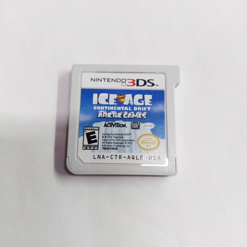 Ice Age Continental Drifts Para Nintendo 3ds - Oriiginal