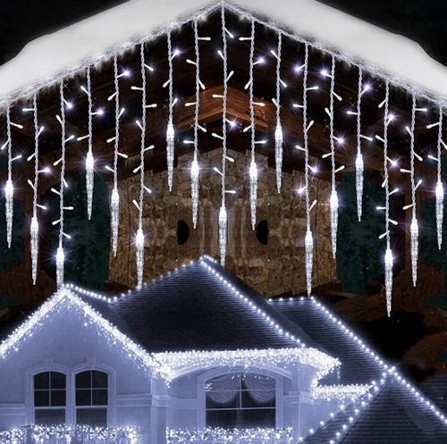 5m Navidad Decoración Exterior Estrella Luz Cadena A
