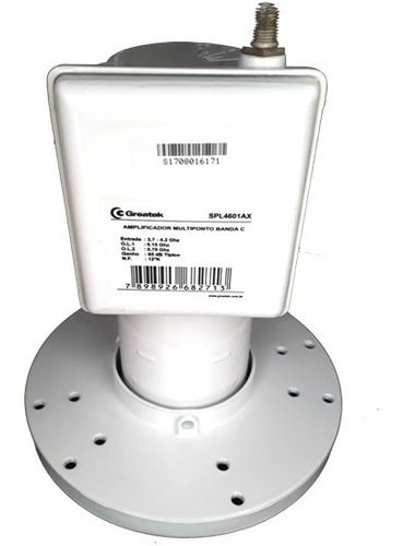 Imagem 5 de 5 de Lnbf Multiponto Banda C 65db Greatek Amplificador