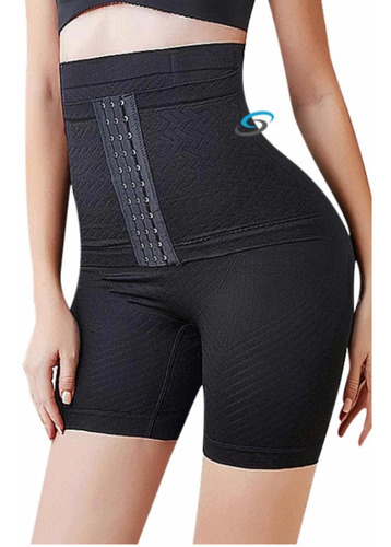 Imagen 8 de 10 de Panty Faja Short Doble Compresión Reductora Moldeadora M 114