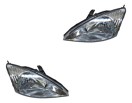 Faros Ford  Focus 2000 2001 2002 2003 2004 2005 Cromo