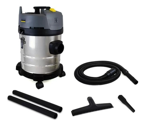 Imagem 2 de 2 de Aspirador de pó industrial Kärcher NT 2000 20L cinza 127V