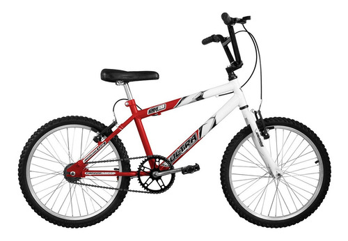 Bicicleta  urbana Ultra Bikes Bike Aro 20 Bicolor freios v-brakes cor vermelho/branco