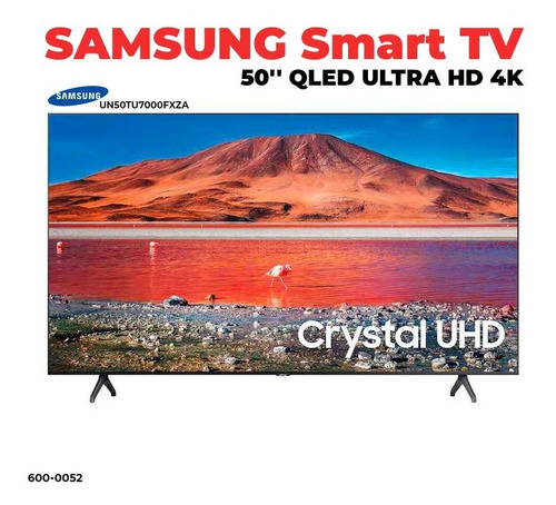 Imagen 6 de 6 de Tv Smart 50 Pulgadas Uhd 4k - Samsung - Un50tu7000fxza