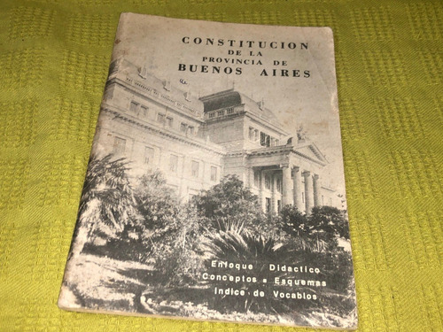 Constitución De La Provincia De Buenos Aires 