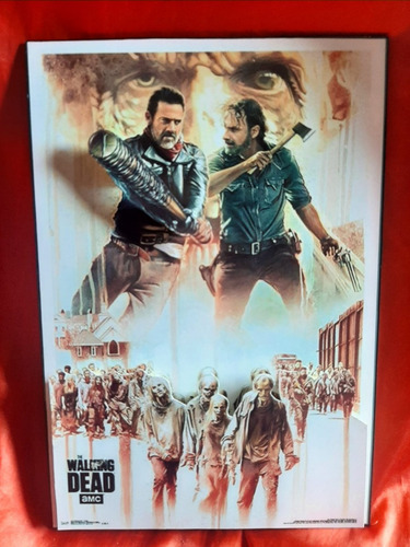 Cuadros De Madera Grandes 3d The Walking Dead 13