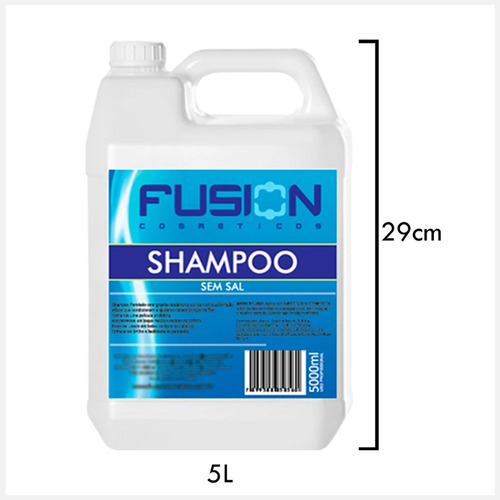 4 Shampoo De Galão 5 Litros, Super Rendimento Para Salão