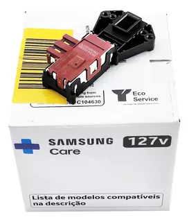 Trava Da Porta Lava E Seca Samsung 127v Original Nota Fiscal