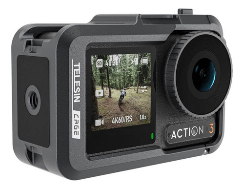 Suporte Frame Em Alumínio Dji Osmo Action 3/4/5 Pro Telesin