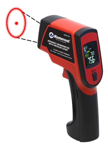Termómetro Infrarrojo Mastercool Mastercool Cc Con Láser De