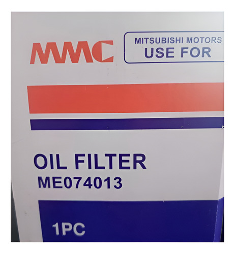 Filtro De Aceite Ml-8025 (51674) Fh215 Fk415 Fk615 Fk617