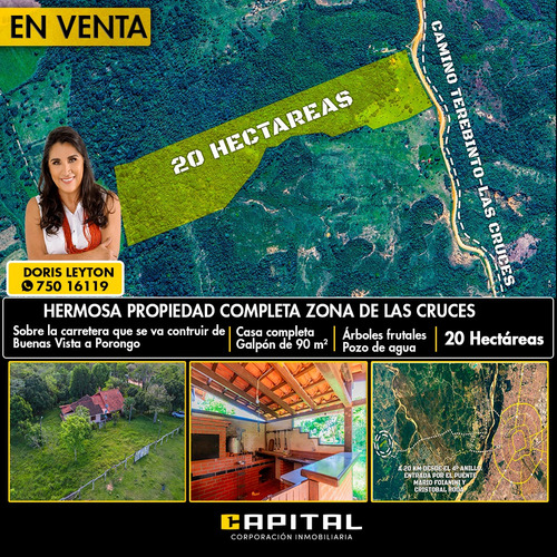 Hermosa Y Completa Propiedad En Venta -zona De Las Cruces