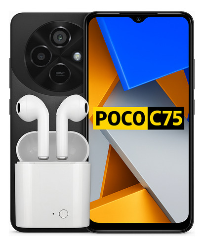 Xiaomi Poco C75 256 Gb 8 Ram Global Nfc + Fone + Nota Fiscal