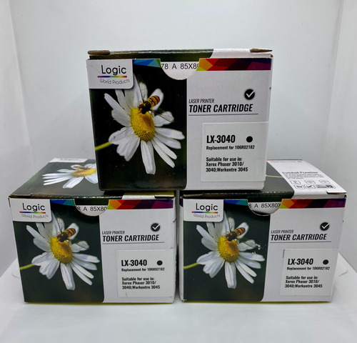 Pack 3 Toner Para Xerox Phaser 3010 / 3040 / 3045 Envio Grat