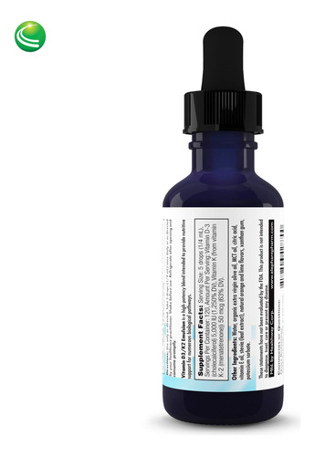 Nutra Biogenesis Vitamina D3 K2 Líquida 30 Ml