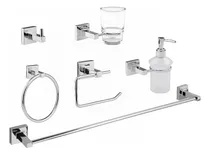 Comprar Juegos Accesorios Baño 6 Pzas Cromo Dica 3300