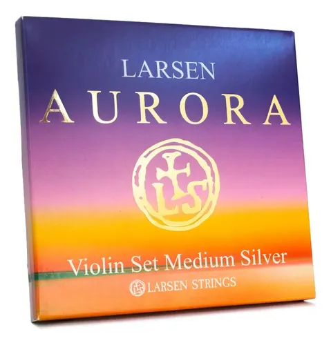 Set Di Corde Per Violino Larsen Aurora, Medie, Formato 4/4, Per Giovani Talenti, Modello LAV5525