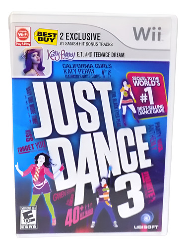 Just Dance 3 Wii Nintendo Justdance Trqs (Usado)