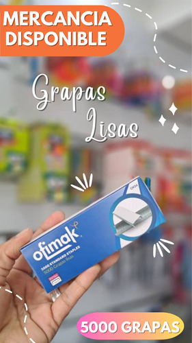 Grapas Lisas Ofimak