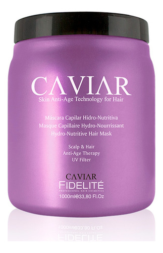 Caviar Máscara Capilar Hidro - Nutritiva Fidelité X1000ml