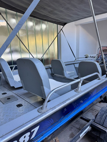 Bote De Aluminio Con Motor Tohatsu 50 Hp Año 2018