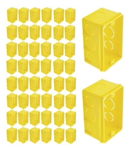 comprar Kit 50 Caixa De Luz Para Tomada Interruptor 4x2 Tramontina