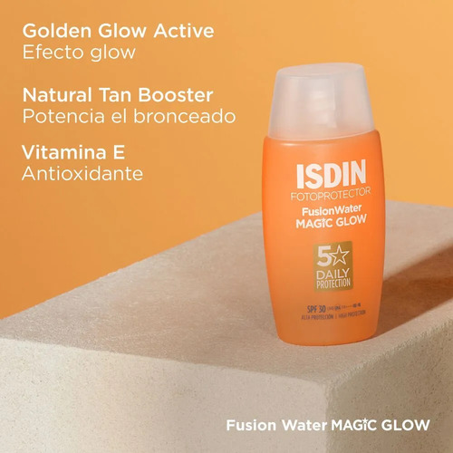 Isdin Protector Solar Fusion Water Magic Glow 30 Spf 50 Ml
