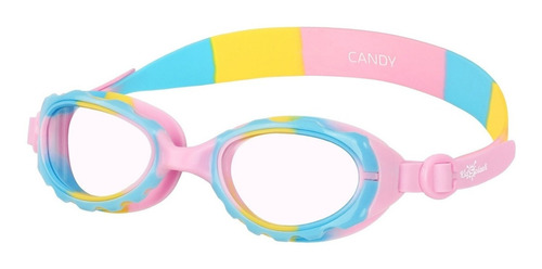 Óculos De Natação Speedo Candy Infantil 2 A 6 Anos Antifog Cor Rosa/Cristal