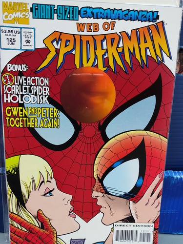 Comic Web Of Spiderman #125holodisc Cvr