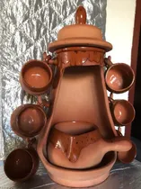 Comprar Juego De 6 Tazas Con Jarra Coladora De Cafe,  Base Y Tapa 