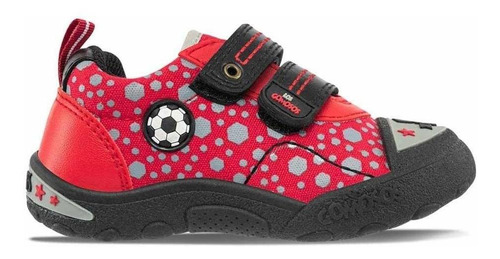 Imagen 2 de 6 de Tenis Malek Rojo Para Niño Los Gomosos