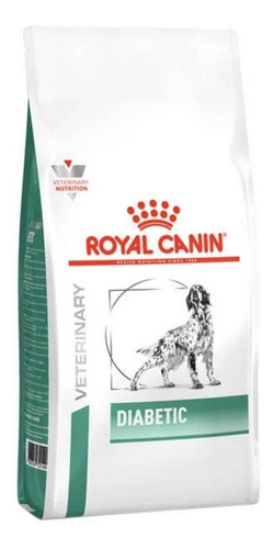 Alimento Royal Canin Veterinary Diet Canine Diabetic para cão adulto todos os tamanhos sabor mix em sacola de 10.1kg