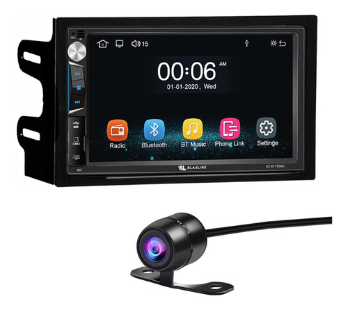 Pantalla Stereo Carplay Android Auto Camara Para Vw Bora 307