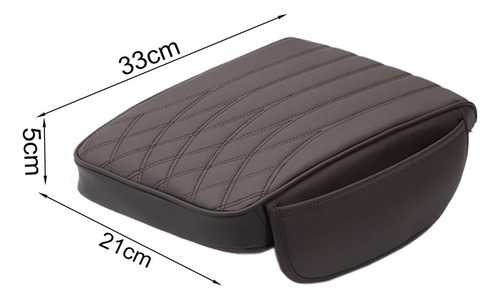 Cojín Para Reposabrazos De Coche, Almohada Universal Café