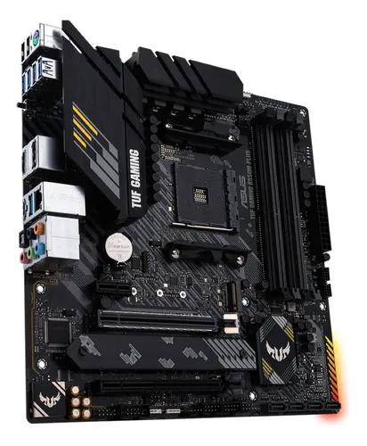 Placa Mãe Asus Tuf B550m-plus, Ddr4, Am4, Matx, B550