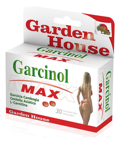 Garden House Garcinol Max Quemador De Grasas 30 Capsulas