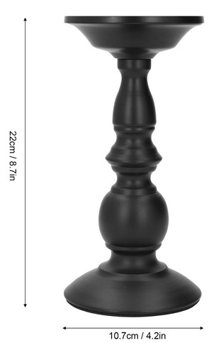 Decoração De Castiçal Retro Candlestick Iron Retro