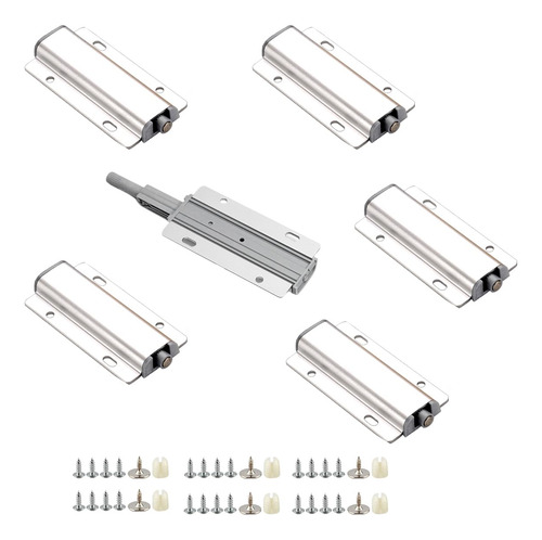 Cierres Magnticos 6pcs Para Muebles - Apertura Push, Resiste