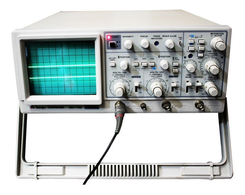 Osciloscopio Análogo 100mhz 2 Canales 400v Minipa Mo-1102