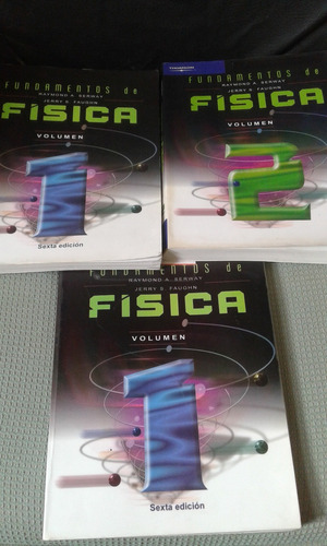 Libros Fundamento Fisica Raymond,serway Faughn, Vol, 1 Y 2