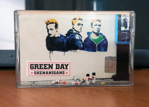 Green Day Shenanigans Cassette Original