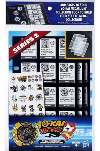 Libro 2 De Colección De Medallas Watch Yo-kai