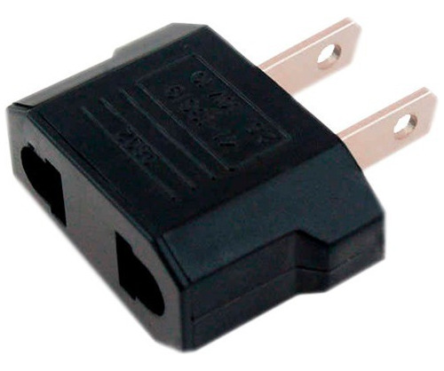 10 Adaptador De Enchufe Corriente Europeo A Americano X10