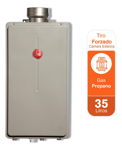 Caldera De Agua Cámara Estanca 35lt Mid Efficiency