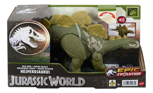 Jurassic World Dinosaurio Rugido Salvaje Hesperosaurus