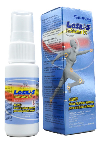 Losil - S Terbinafina Solución 1% C/30ml Alpharma