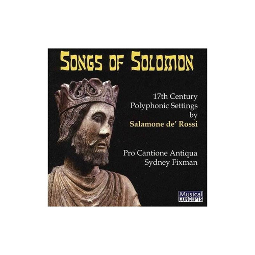 De Rossi / Pro Cantione Antiqua / Fixman Songs Of Solomon Cd