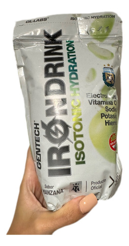 Pack Iron Drink Bebida Isotonica 250grs + Iron Gel X 6 U