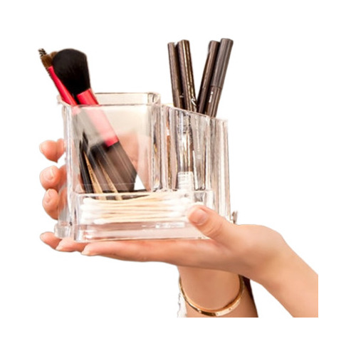 Organizador Acrilico Maquillaje Brochas Joyas Mini